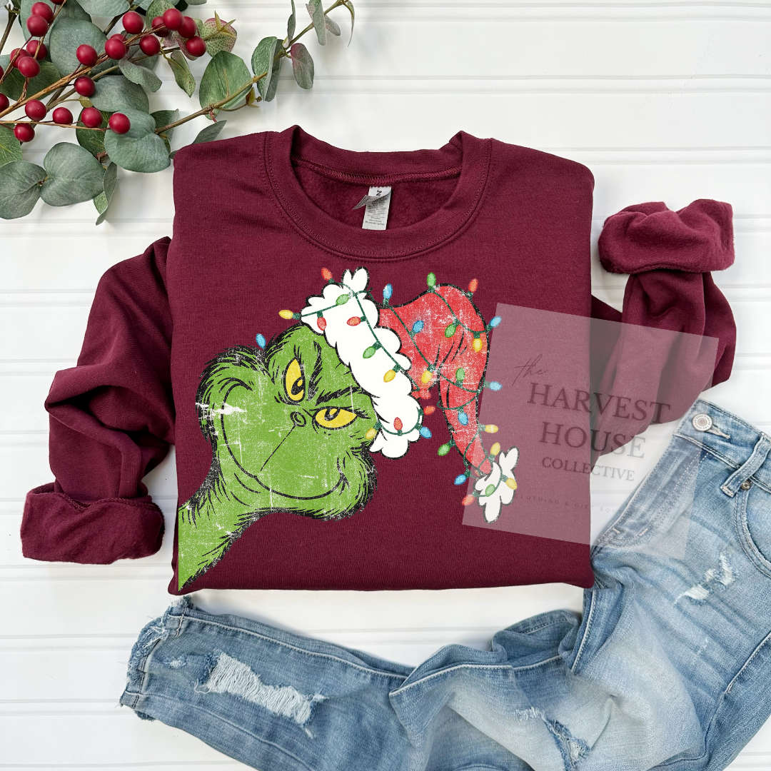 Mean Green Holiday Sweatshirt