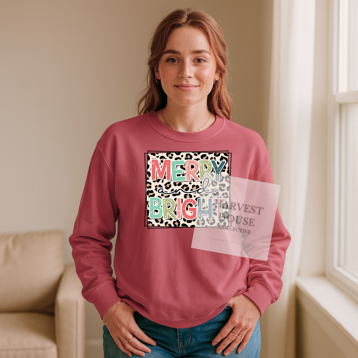 Merry & Bright Crewneck