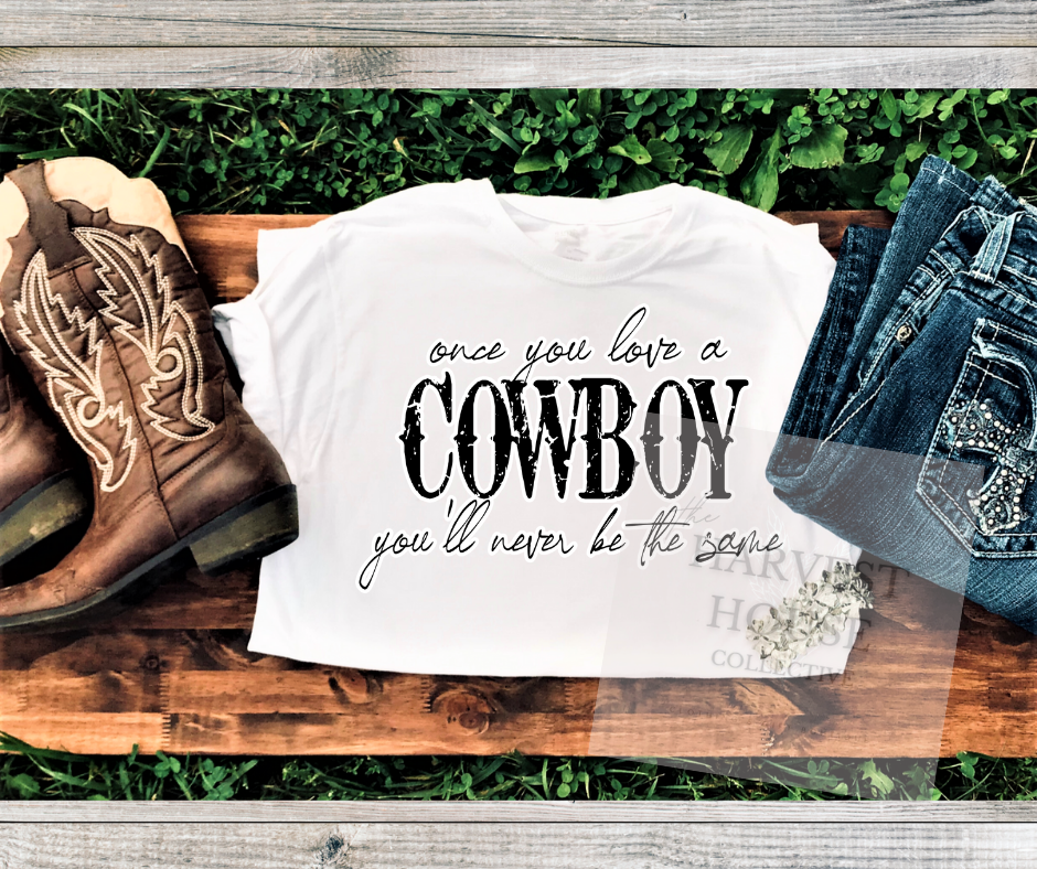 Once You Love a Cowboy Tee