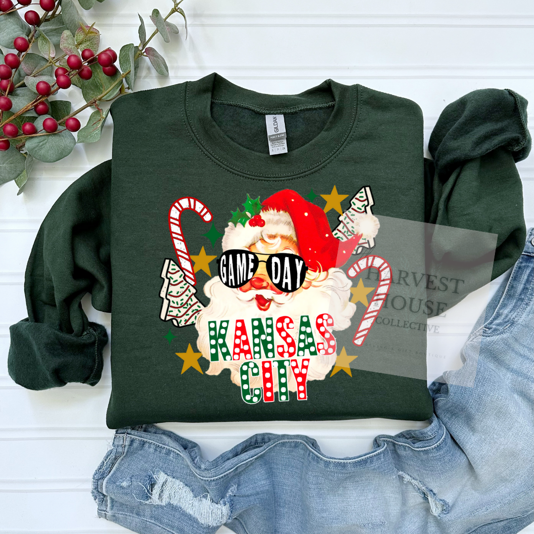 Kansas City Santa Sweatshirt