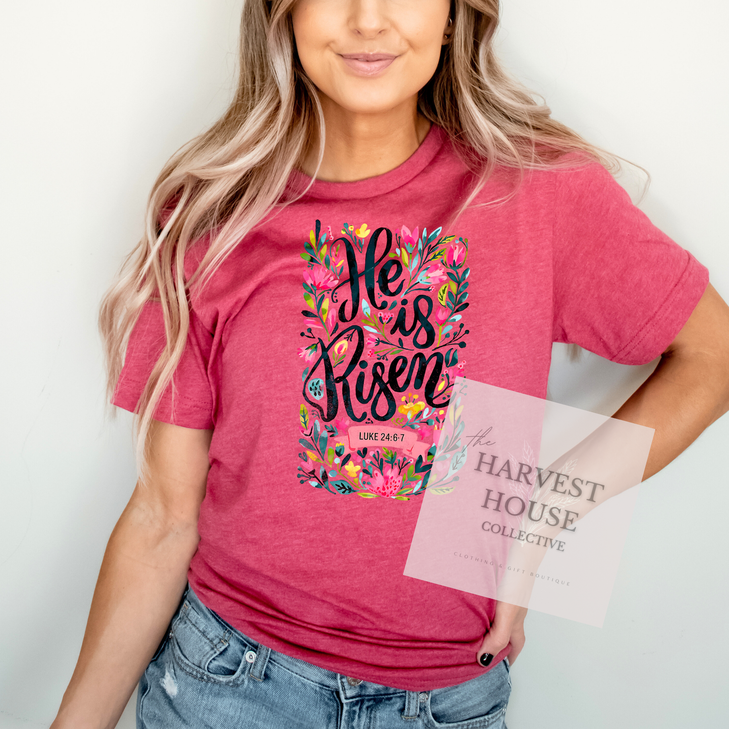 He Is Risen Tee
