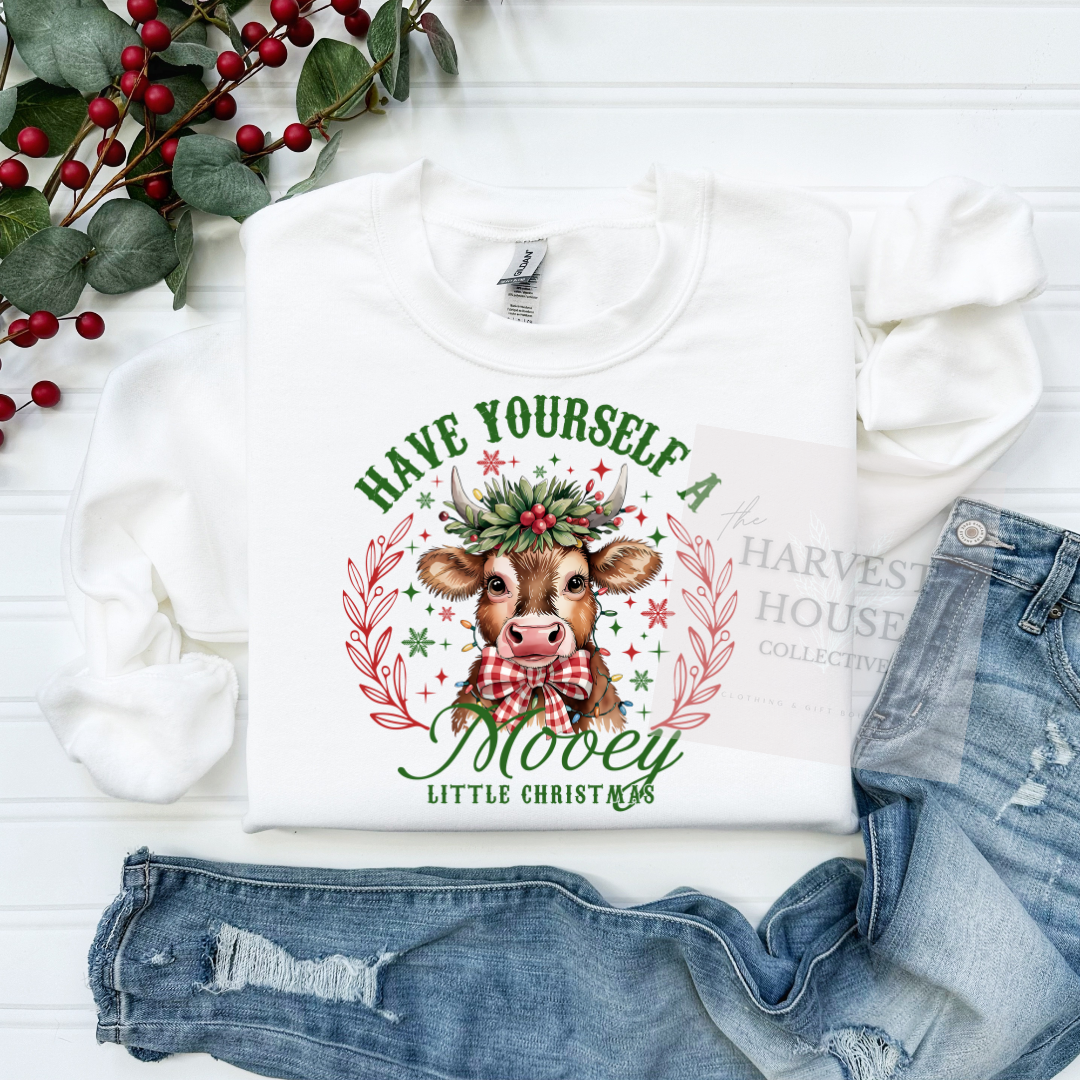 Mooey Christmas Sweatshirt