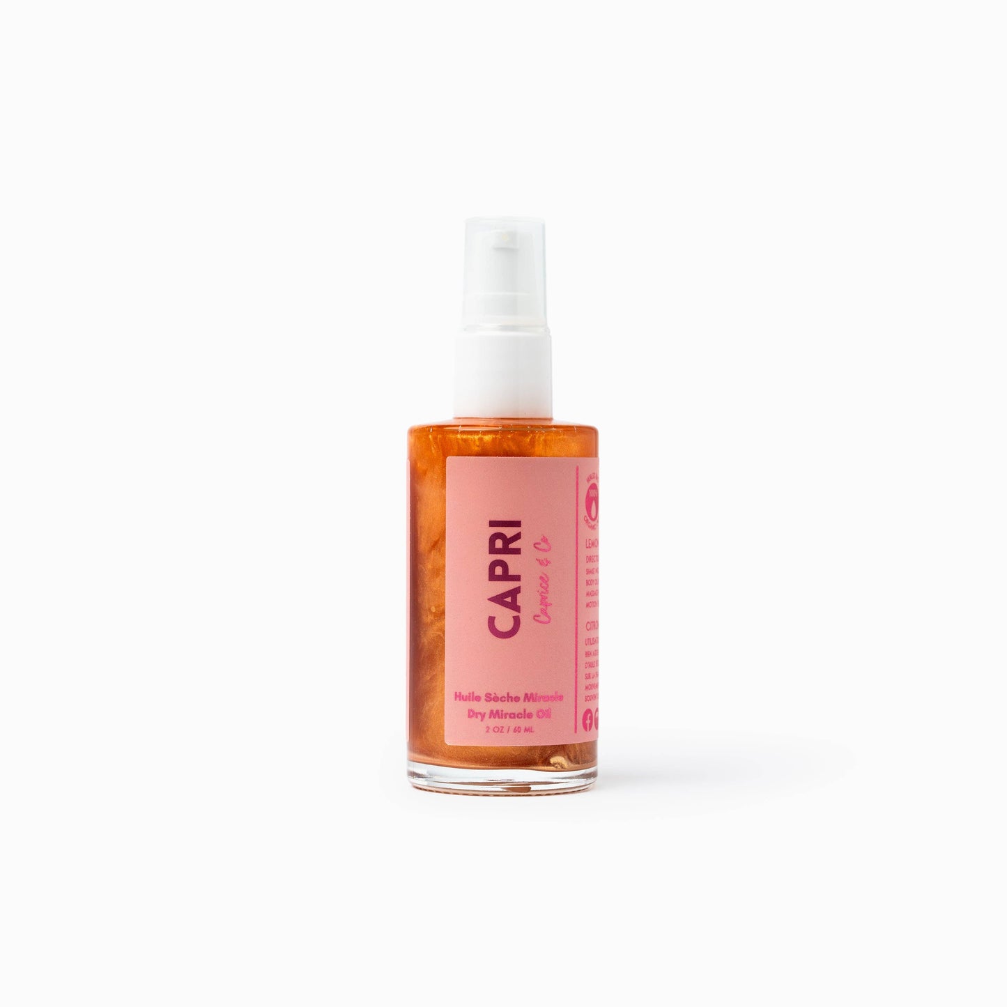 Capri - Dry Shimmering Body Oil