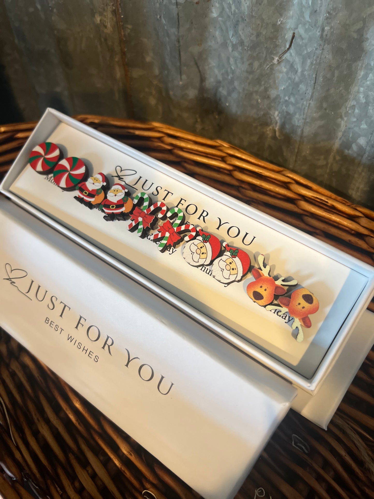 Christmas Earring Gift Box