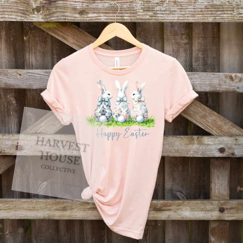 Floral Bunny Tee