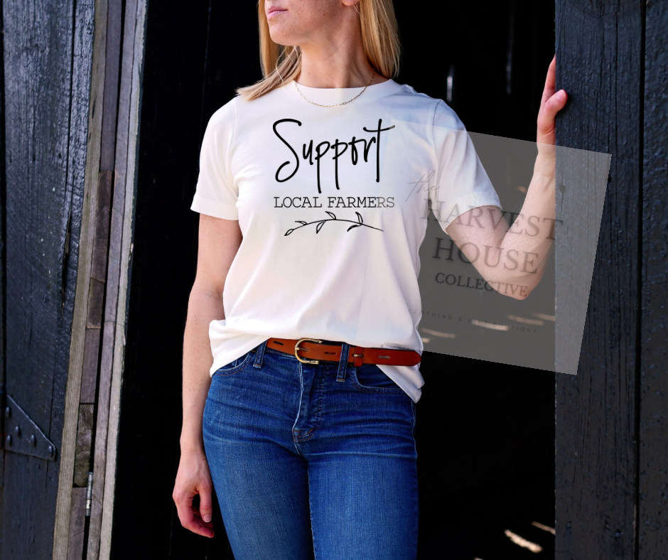 Support Local Farmers Tee