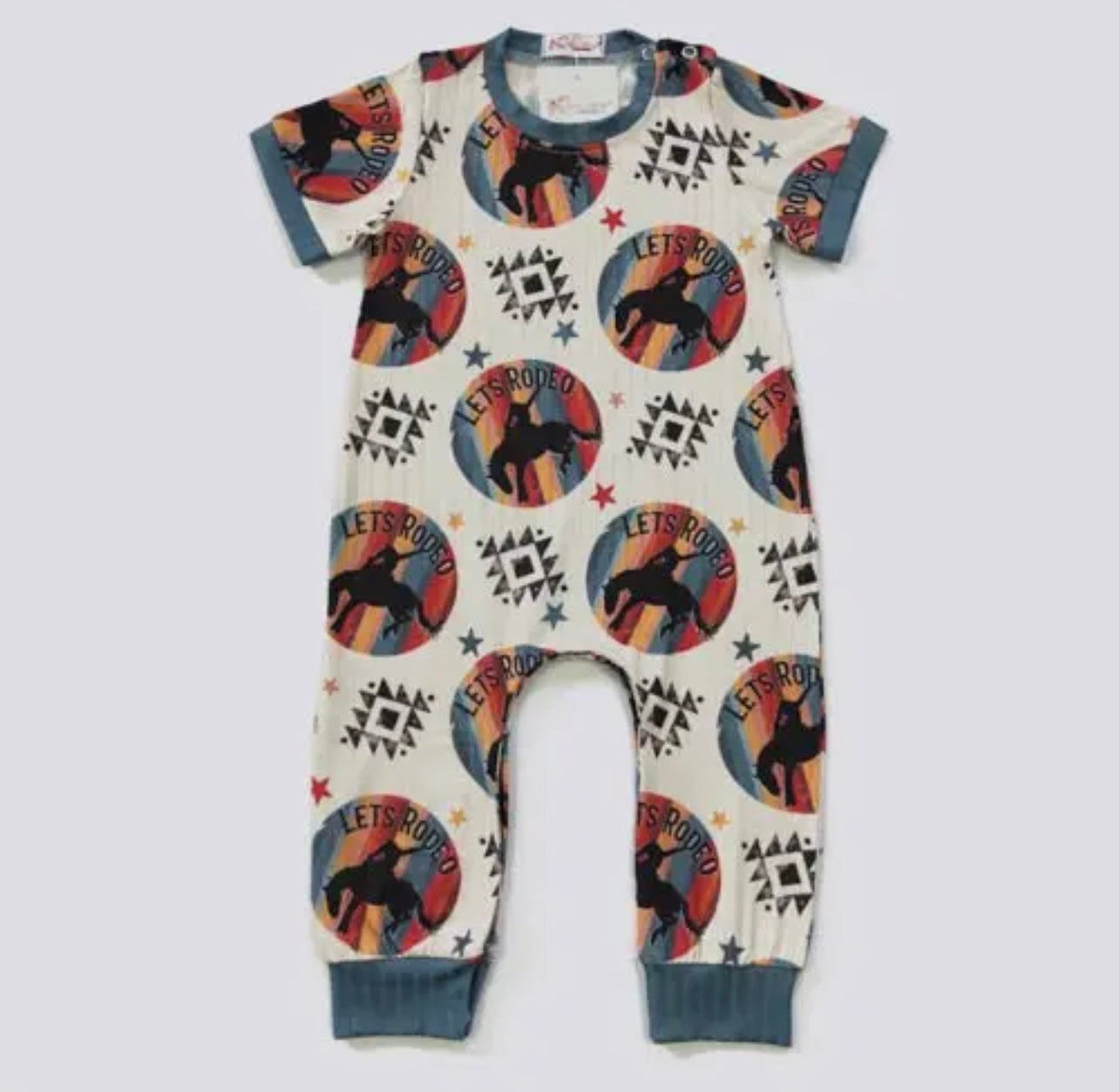 Let’s Rodeo Boy Romper