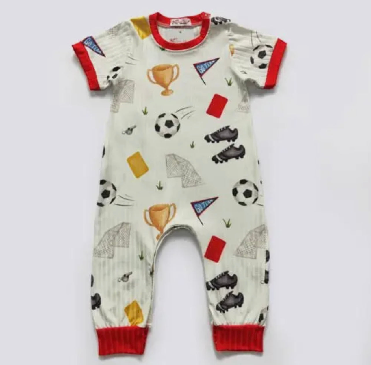 Soccer Boy Romper