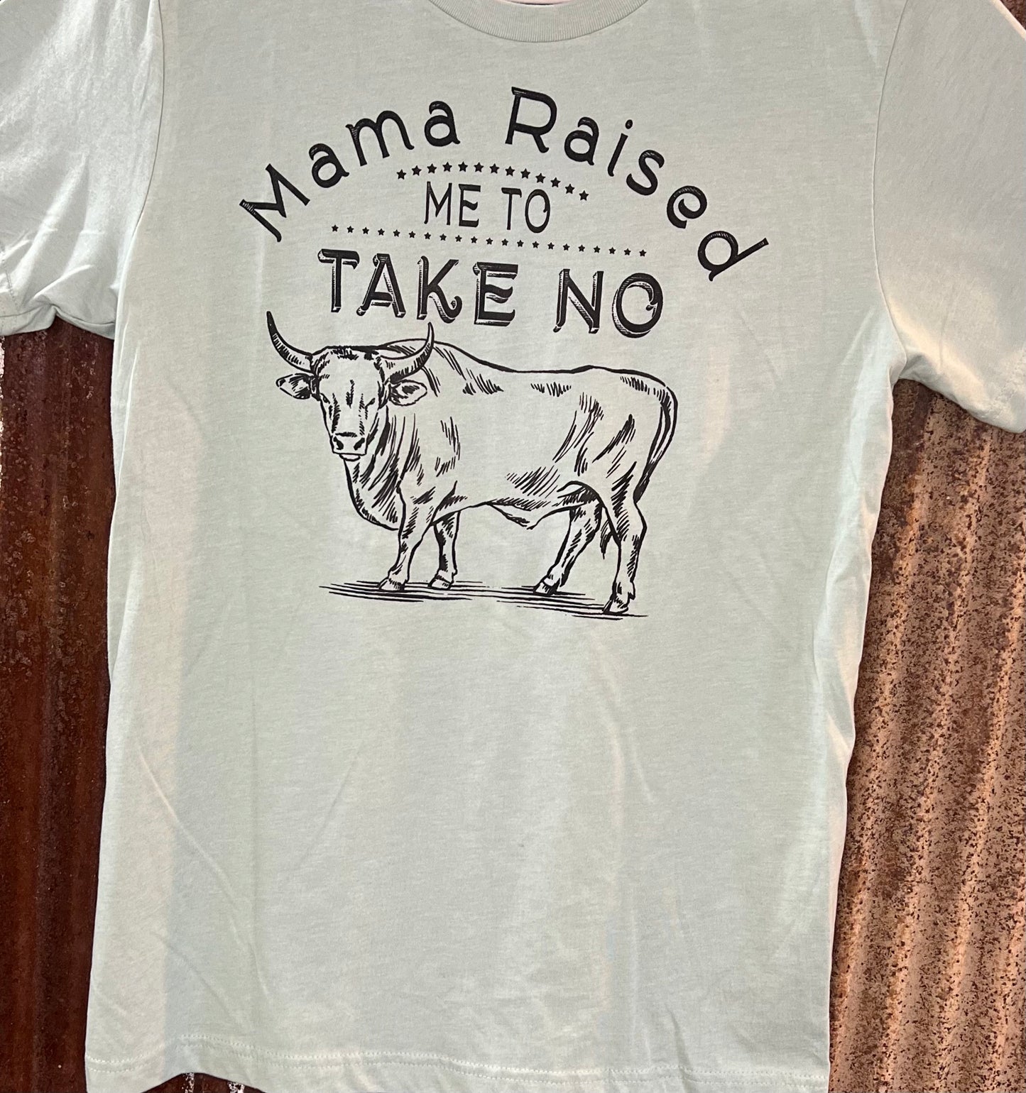 Mama Raised me to take no Bull Shirt