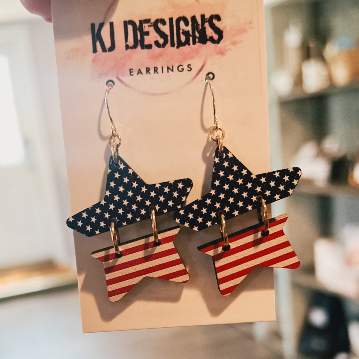 Patriotic Earrings