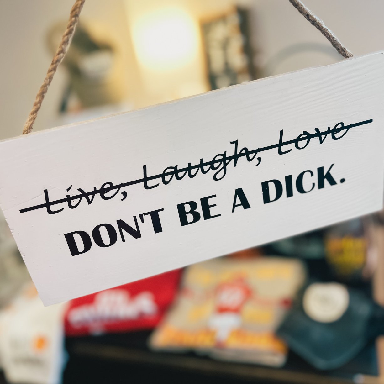 Anti Live, Laugh, Love Sign