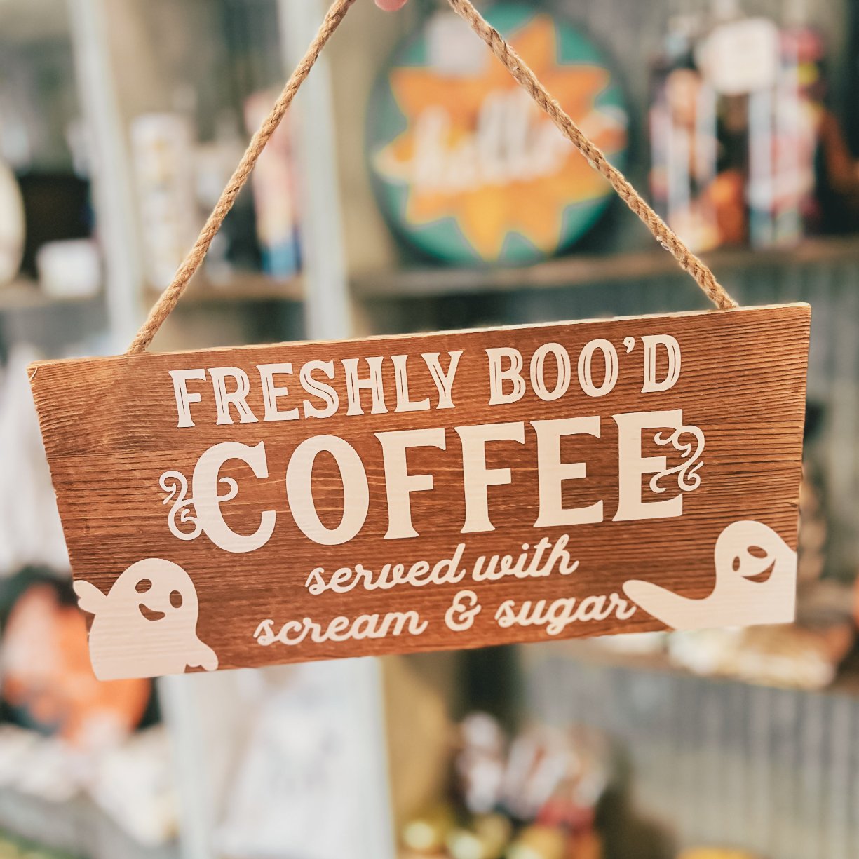 Freshly Boo’d Coffee Sign