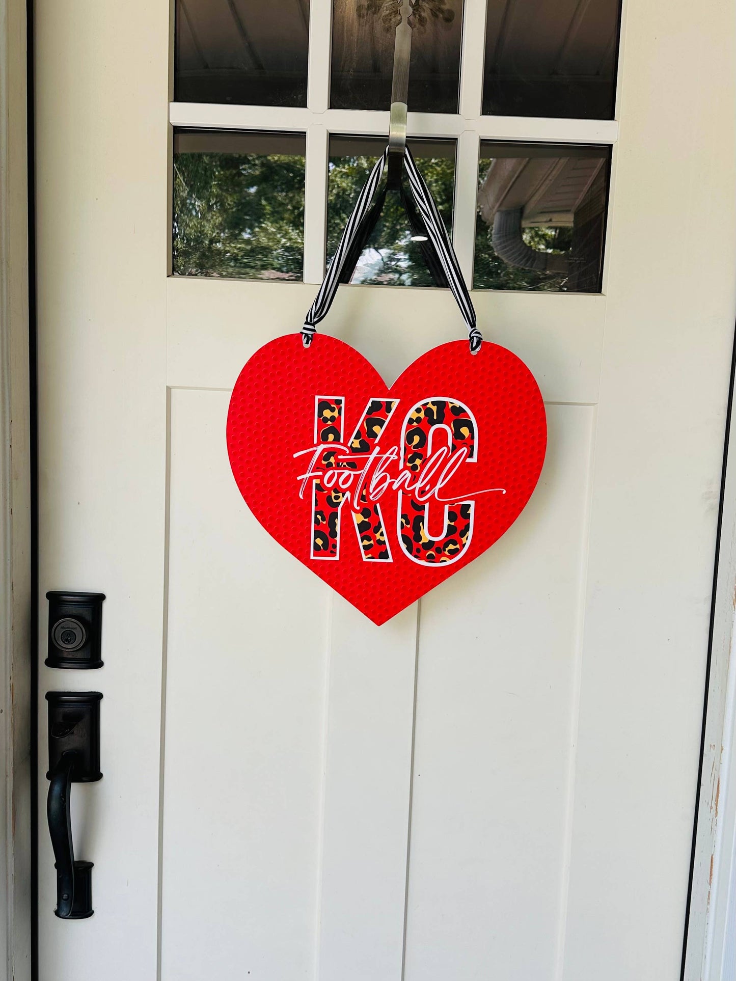 KC Football Door Sign
