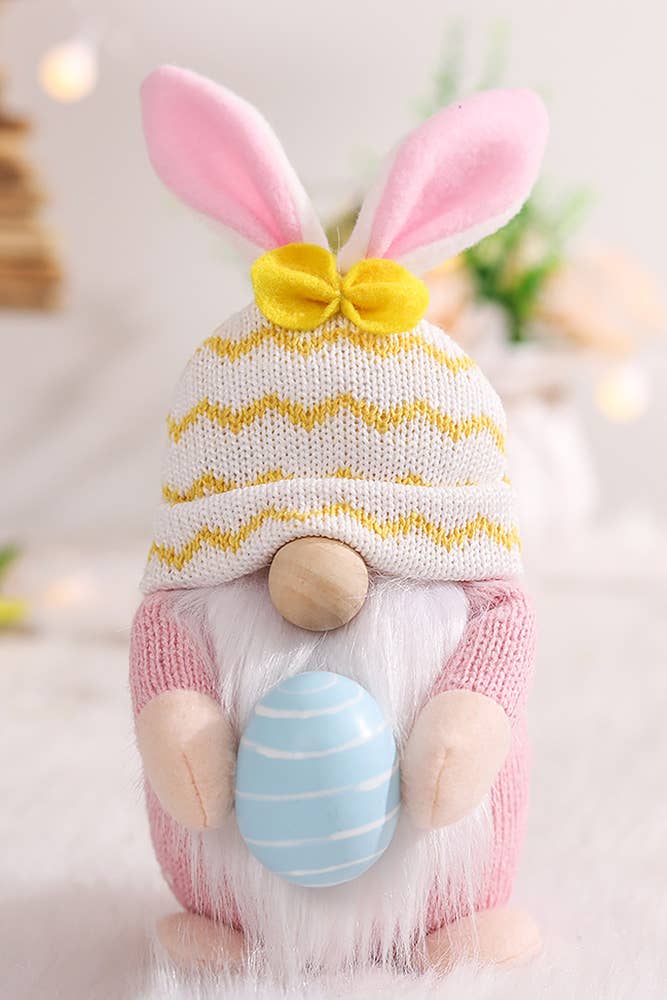 Knit Easter Bunny Gnomes