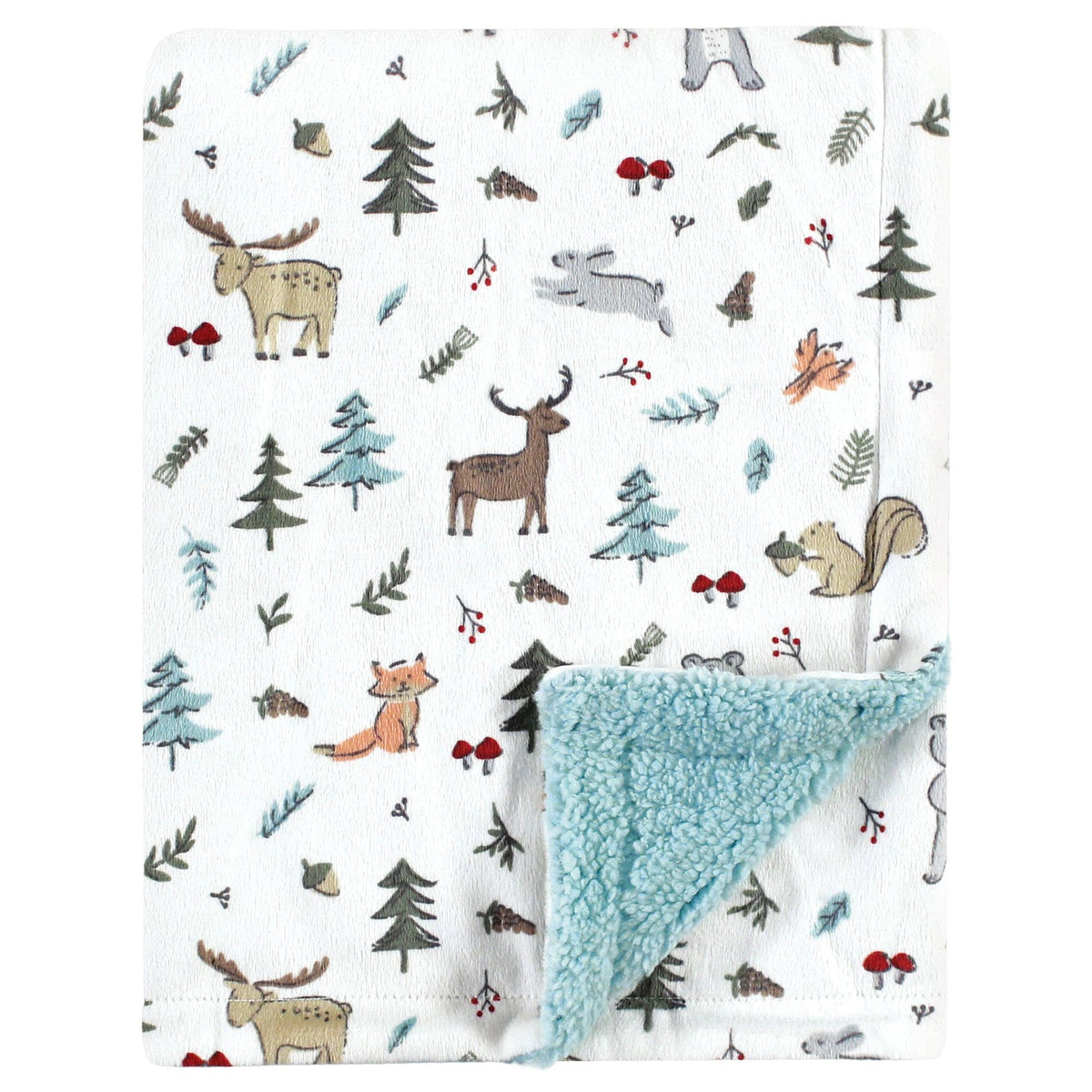 Woodland Friends Baby Blanket