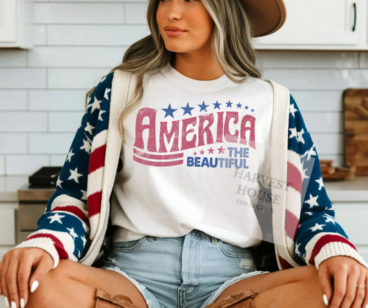 America The Beautiful Tee