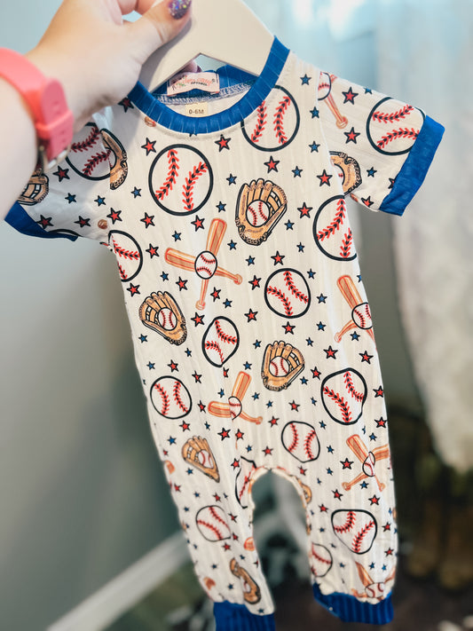 All Star Boy Romper