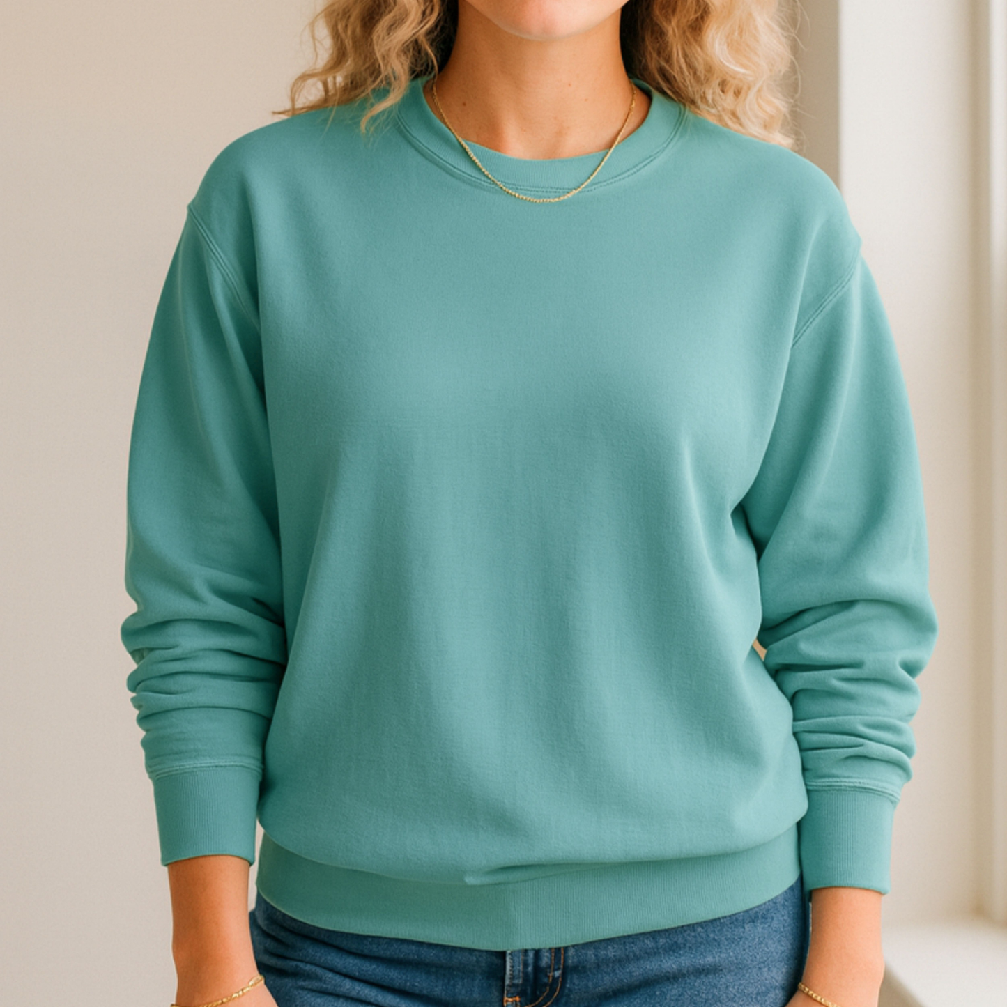 Orange Fall Comfort Colors Crewneck