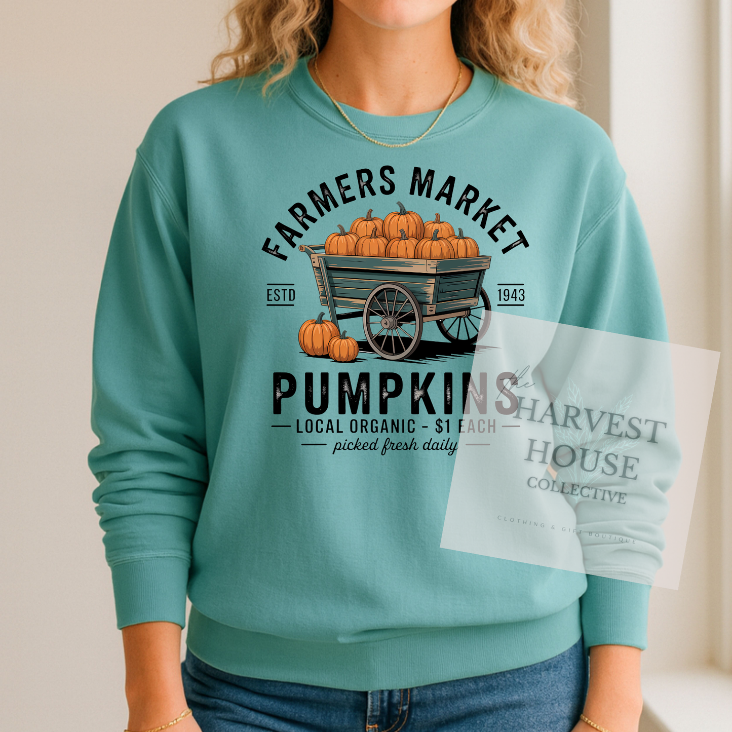 Farmers Market Comfort Colors Crewneck
