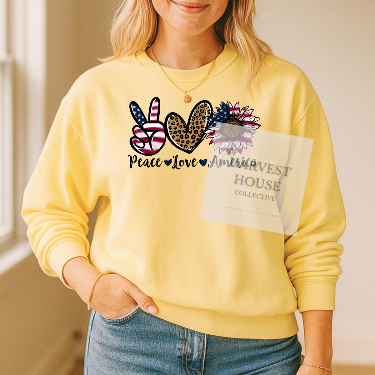 Peace Love America Shirt