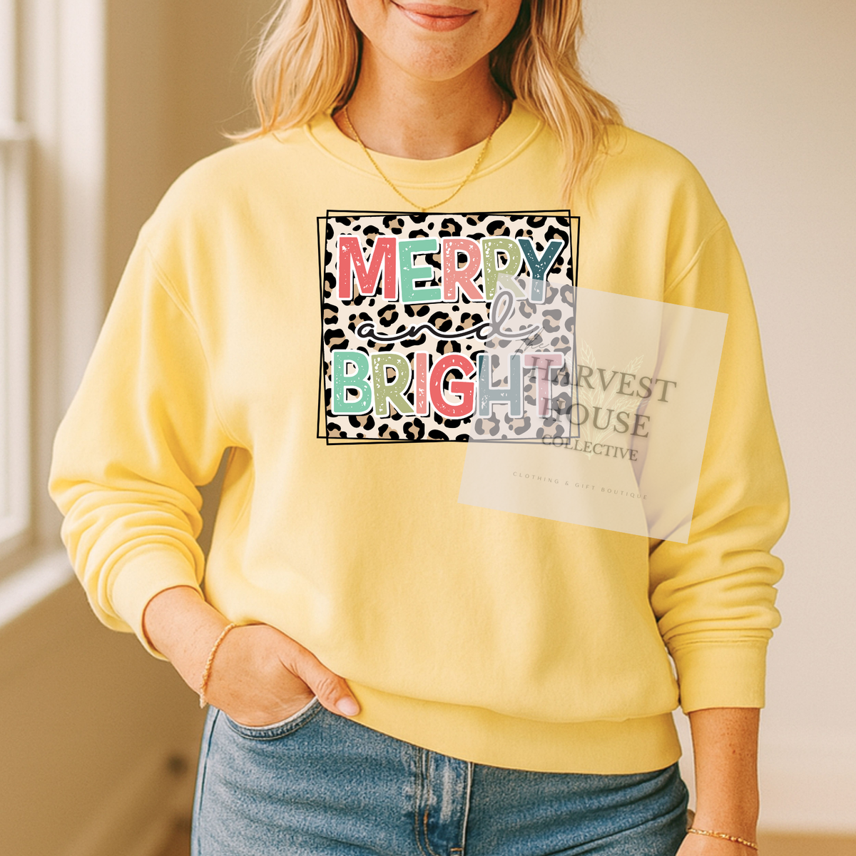 Merry & Bright Crewneck