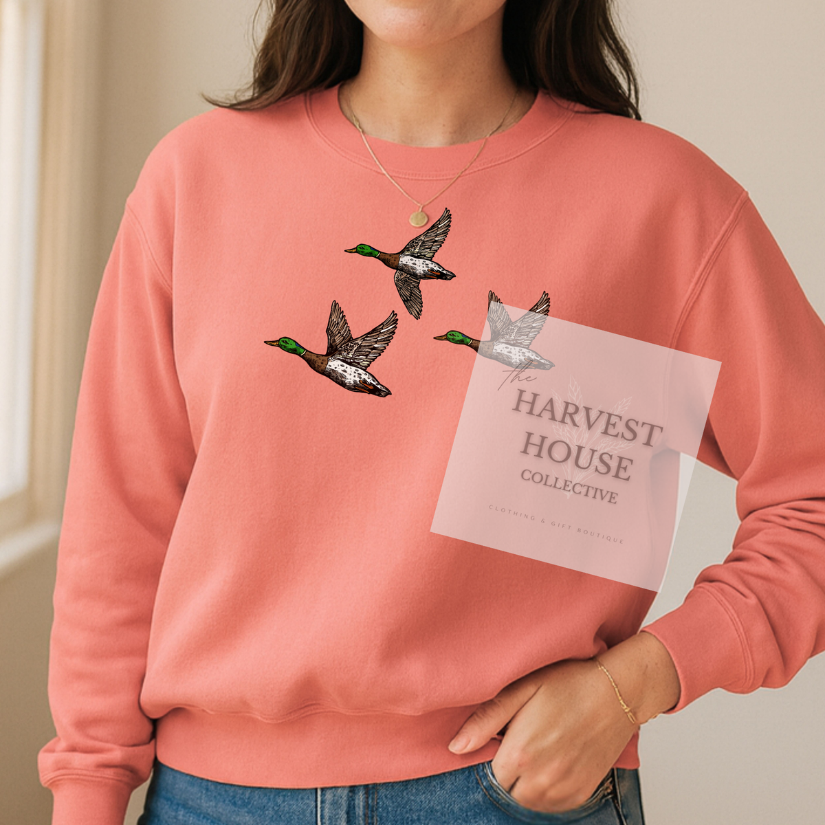 Flying Mallard Crewneck
