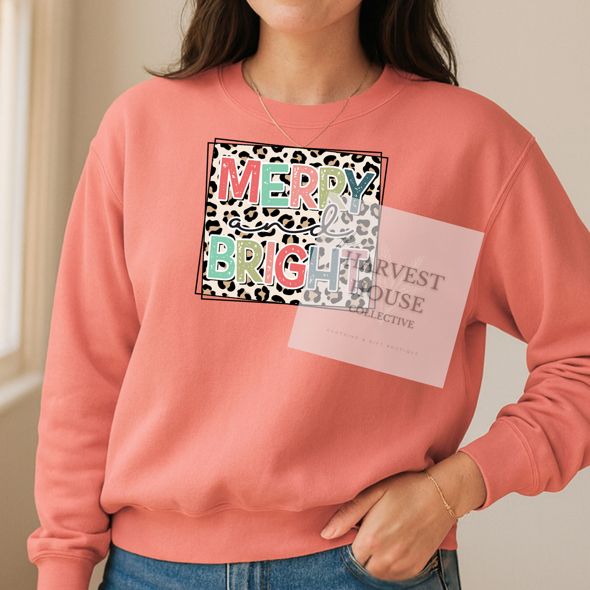 Merry & Bright Crewneck