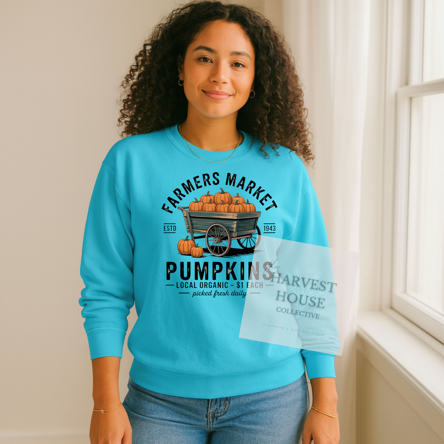 Farmers Market Comfort Colors Crewneck