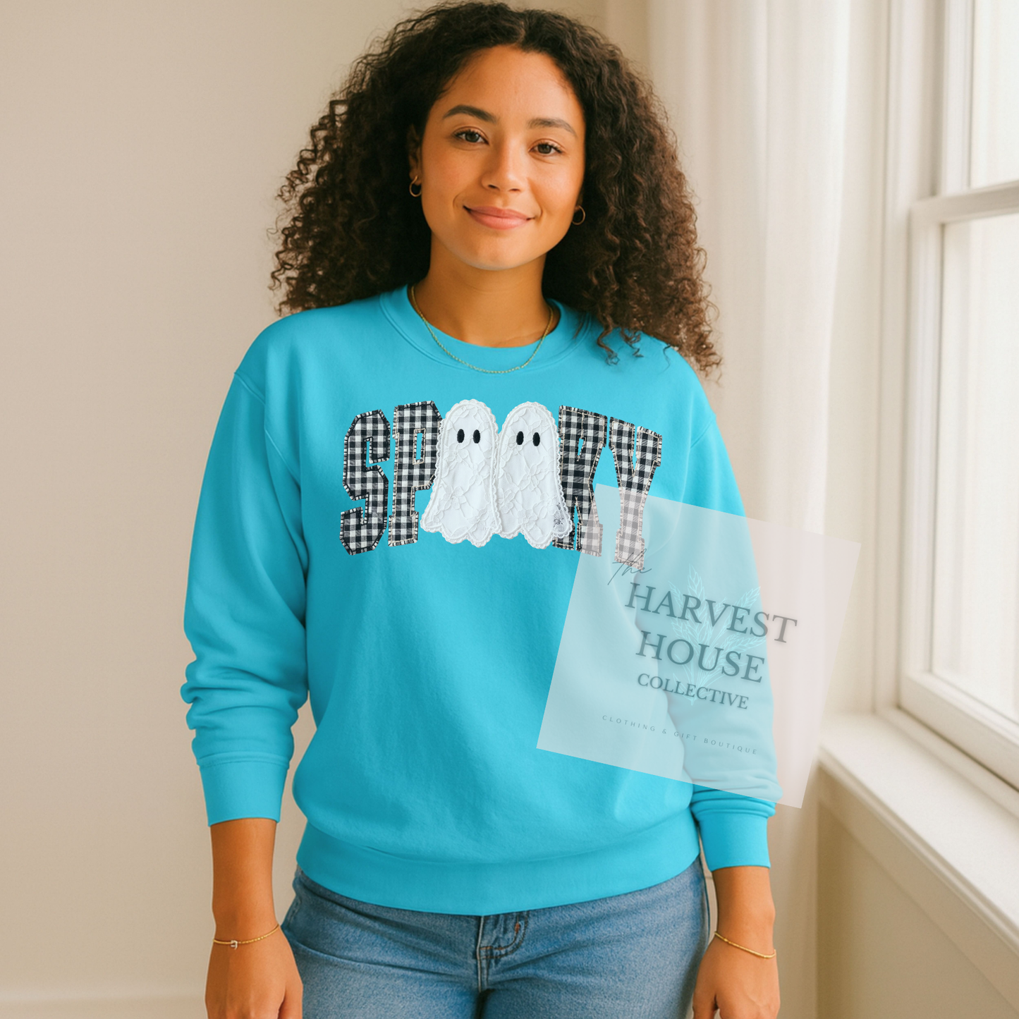 Faux Lace Spooky Shirt