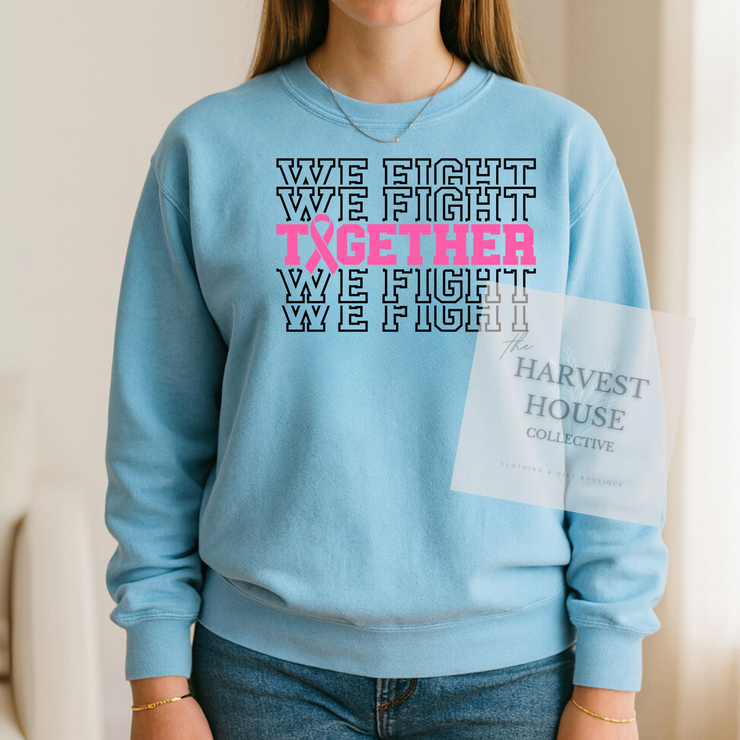Together We Fight Comfort Color Crewneck