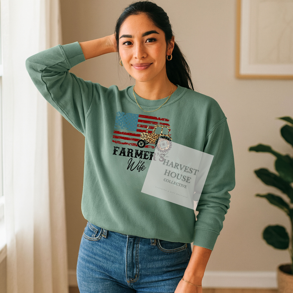Farmers Wife Crewneck