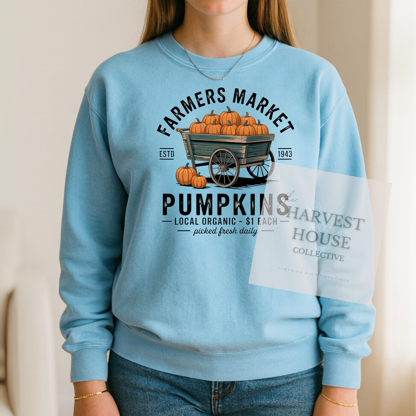 Farmers Market Comfort Colors Crewneck