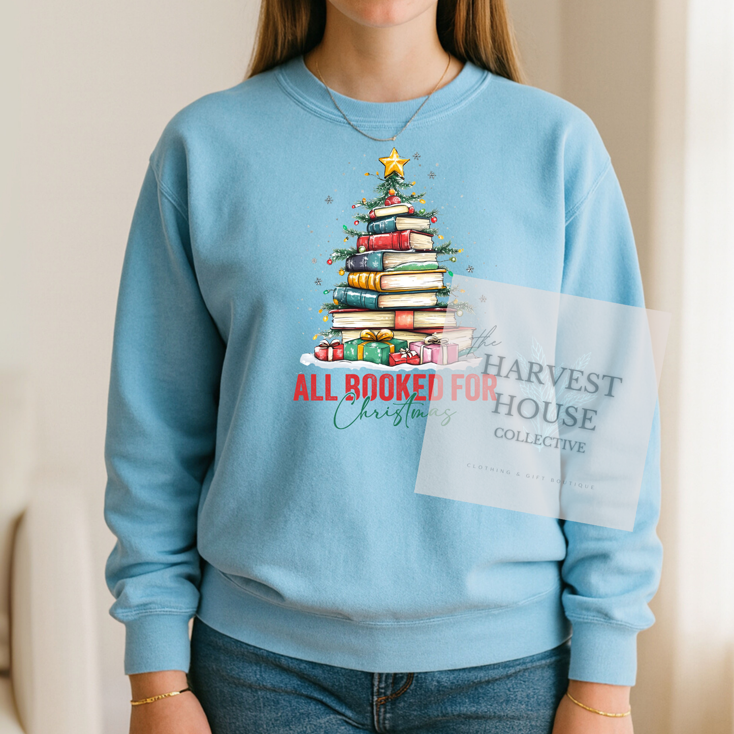 All Booked For Christmas Shirt