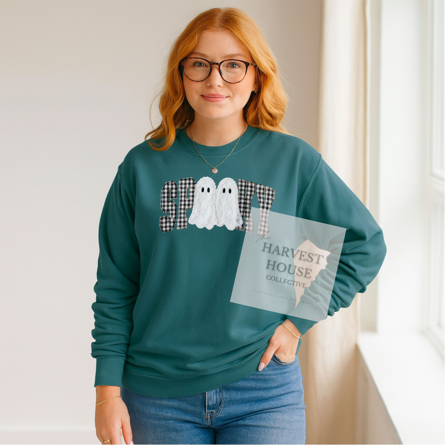 Faux Lace Spooky Shirt