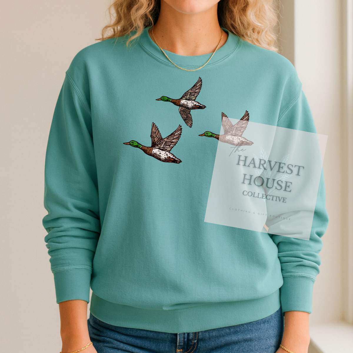 Flying Mallard Crewneck