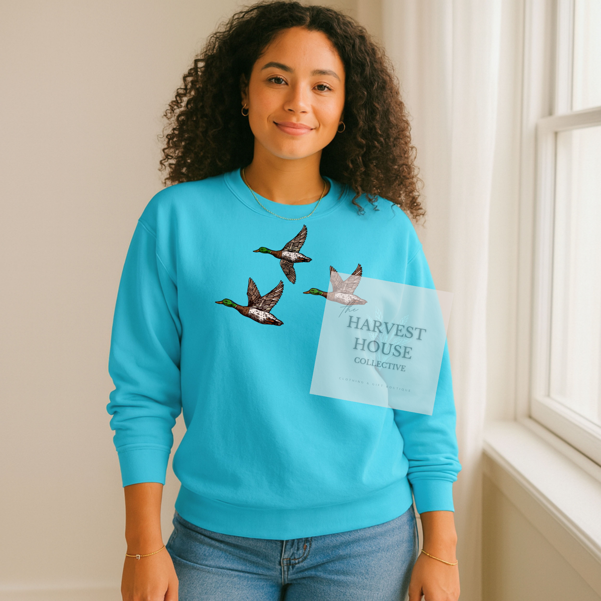 Flying Mallard Crewneck