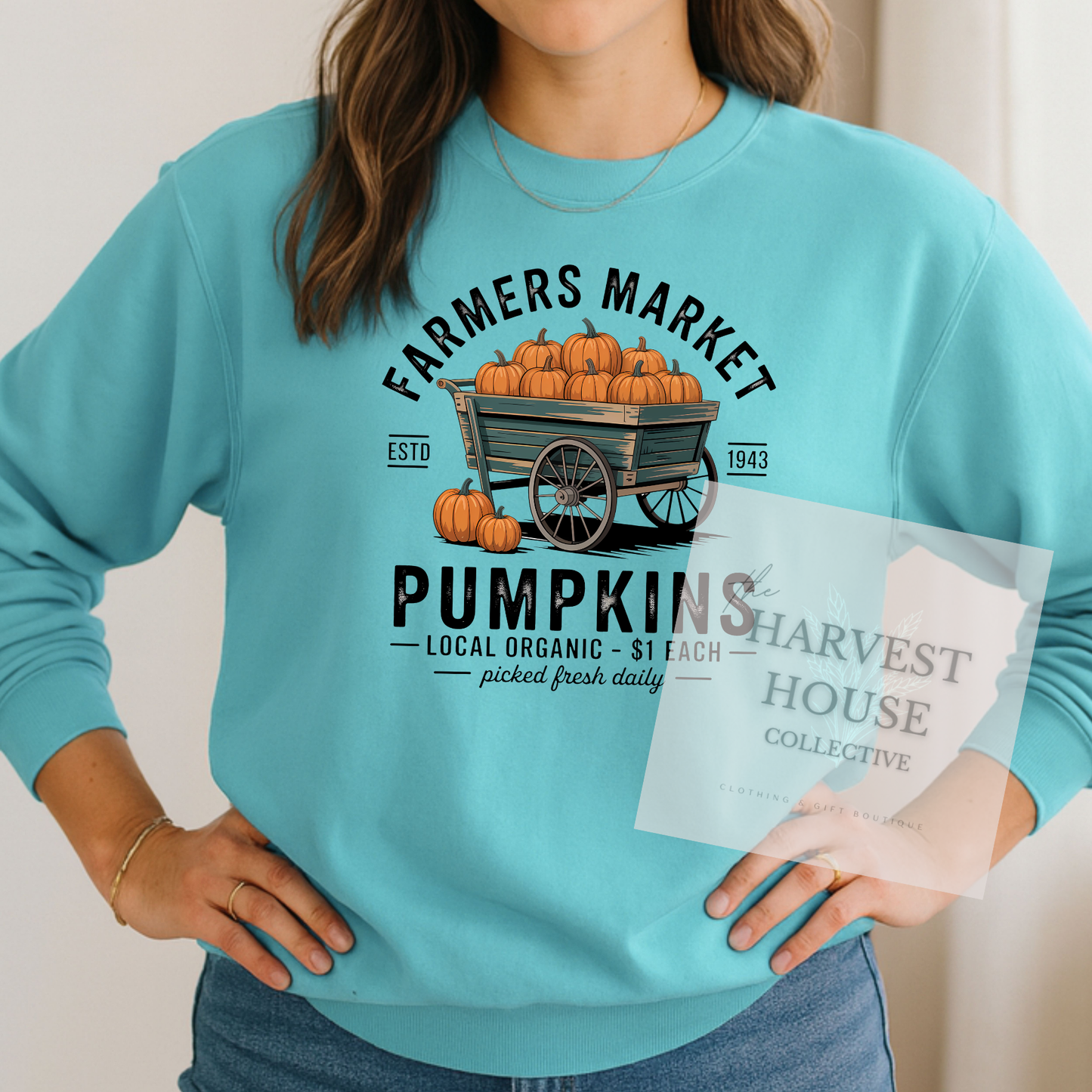 Farmers Market Comfort Colors Crewneck