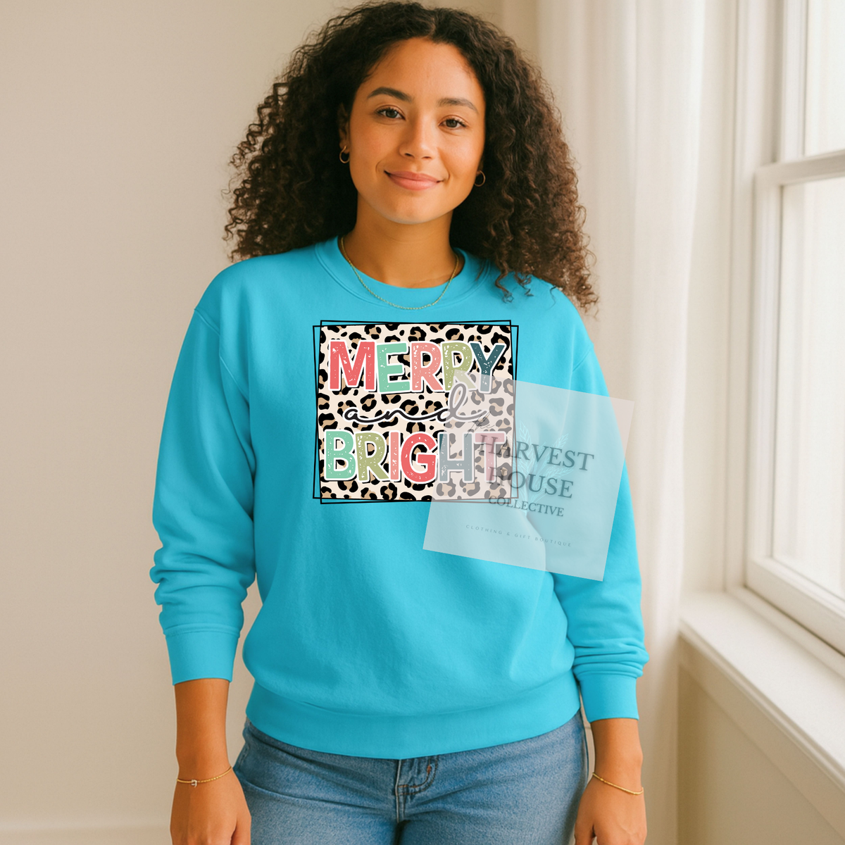 Merry & Bright Crewneck