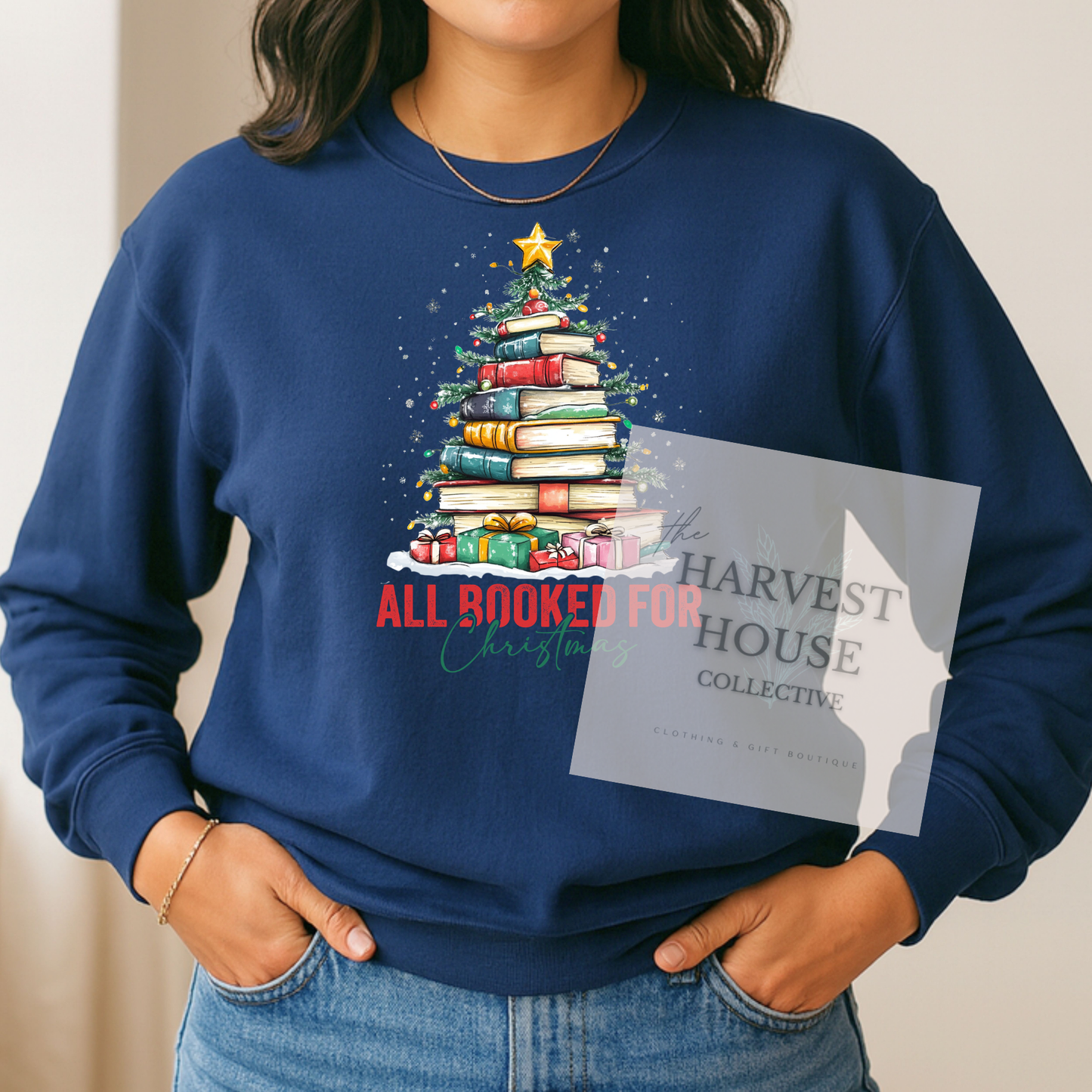 All Booked For Christmas Shirt