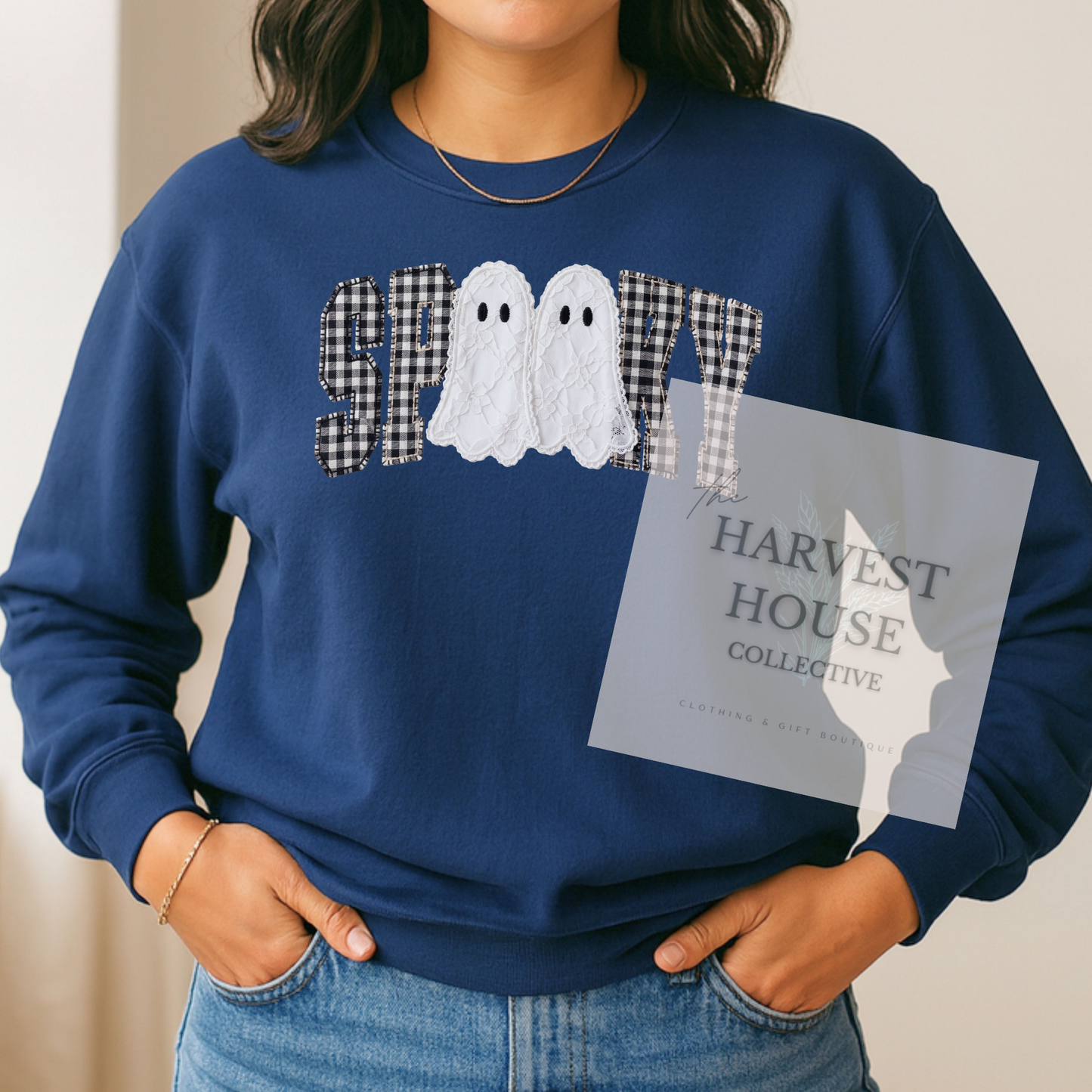 Faux Lace Spooky Shirt