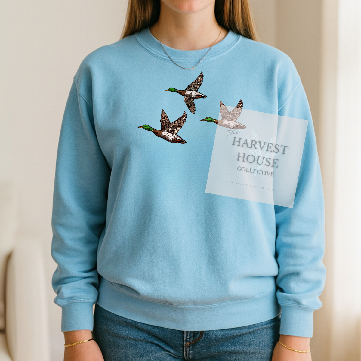 Flying Mallard Crewneck
