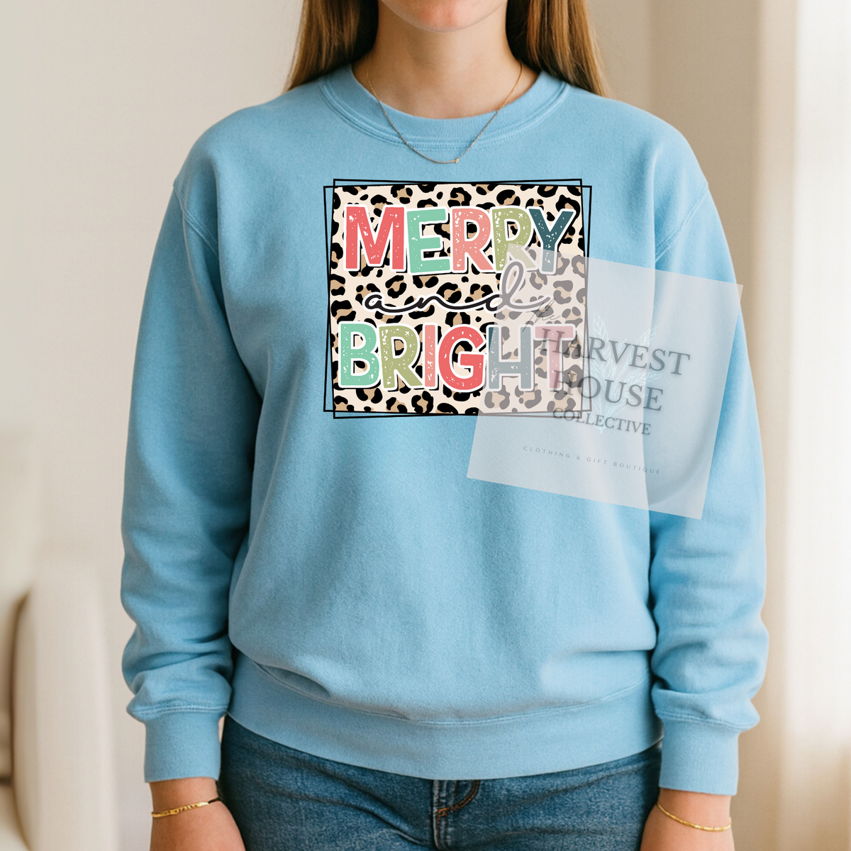 Merry & Bright Crewneck