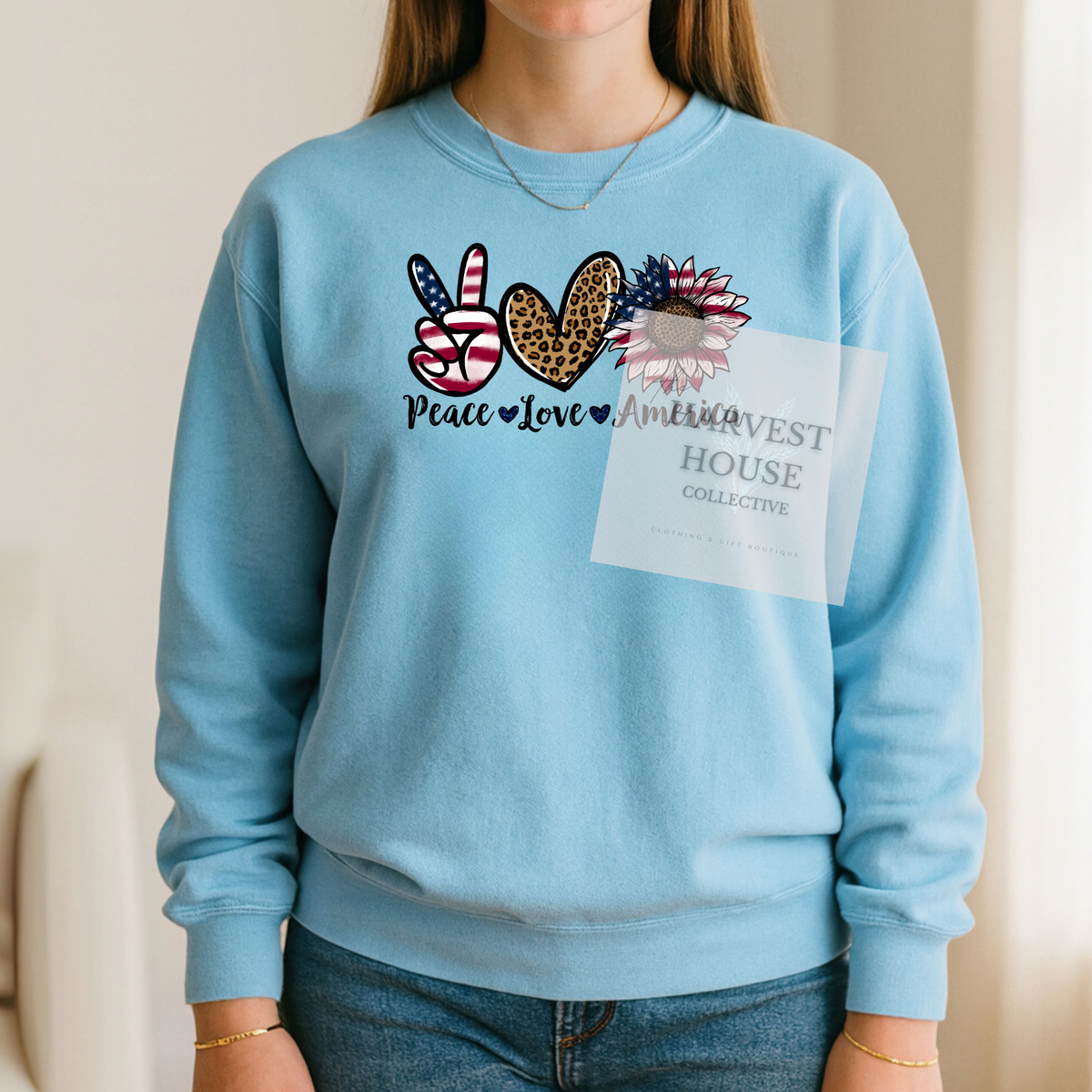 Peace Love America Shirt