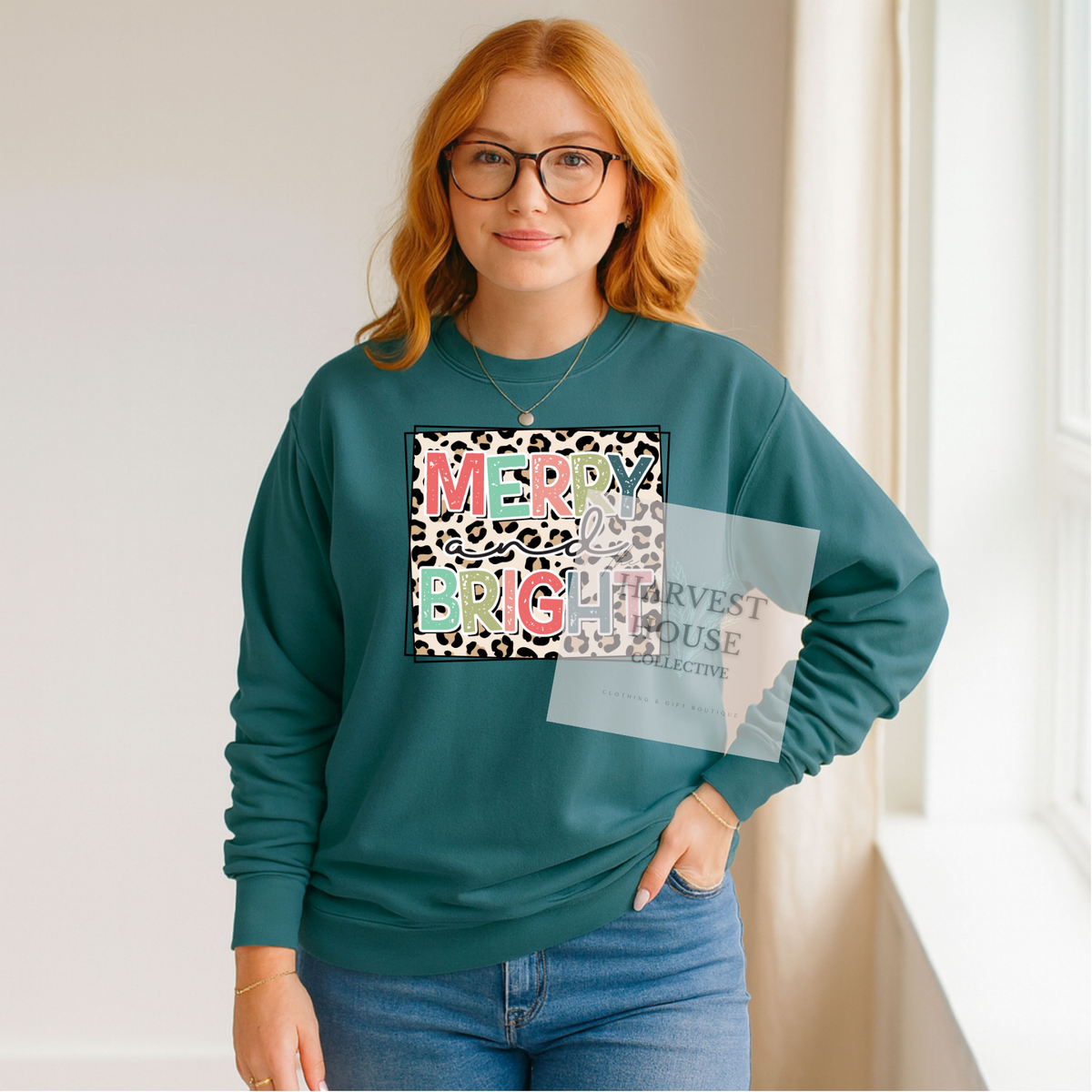 Merry & Bright Crewneck