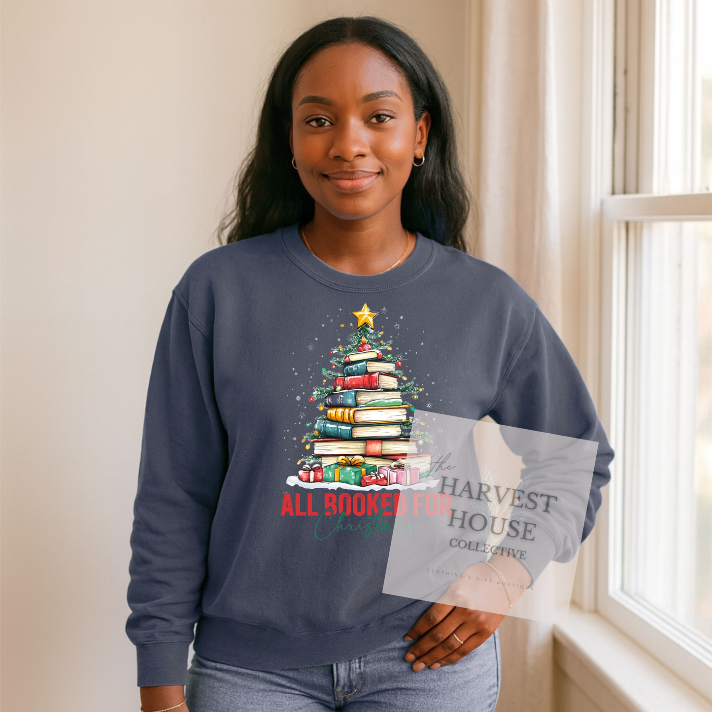 All Booked For Christmas Shirt