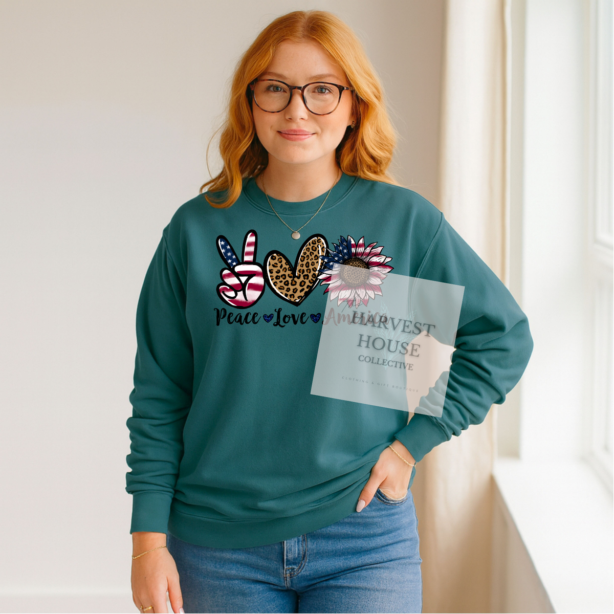 Peace Love America Shirt