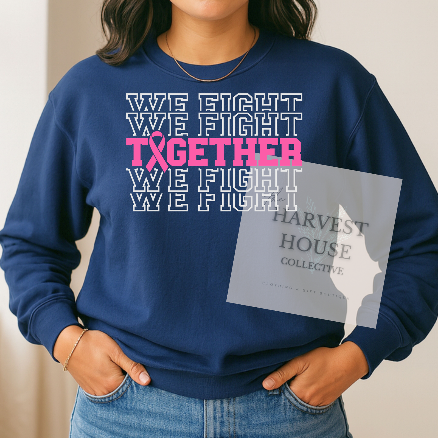 Together We Fight Comfort Color Crewneck