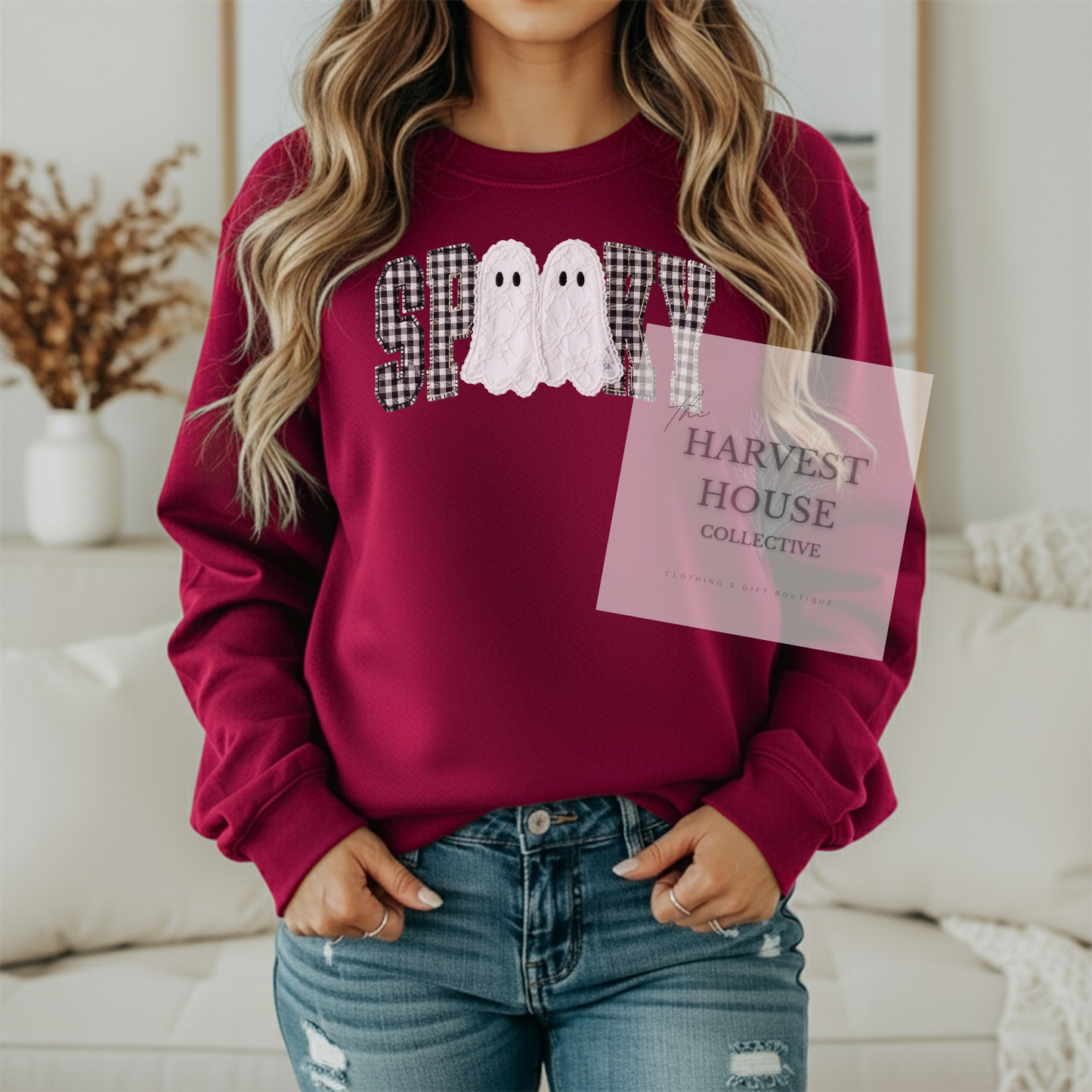 Faux Lace Spooky Shirt