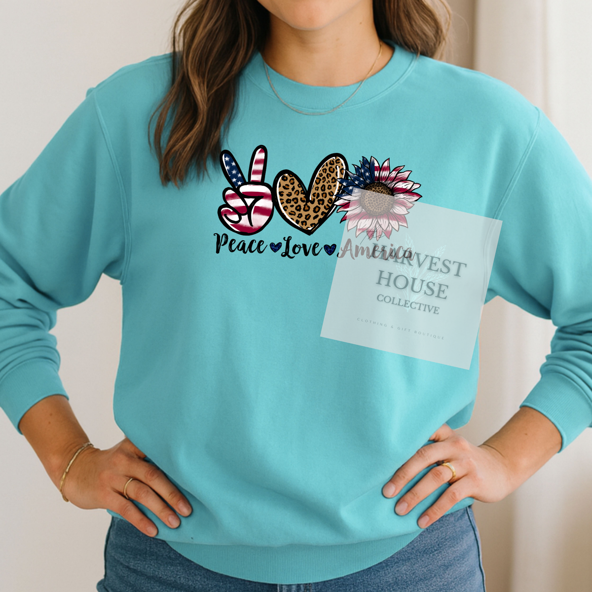 Peace Love America Shirt