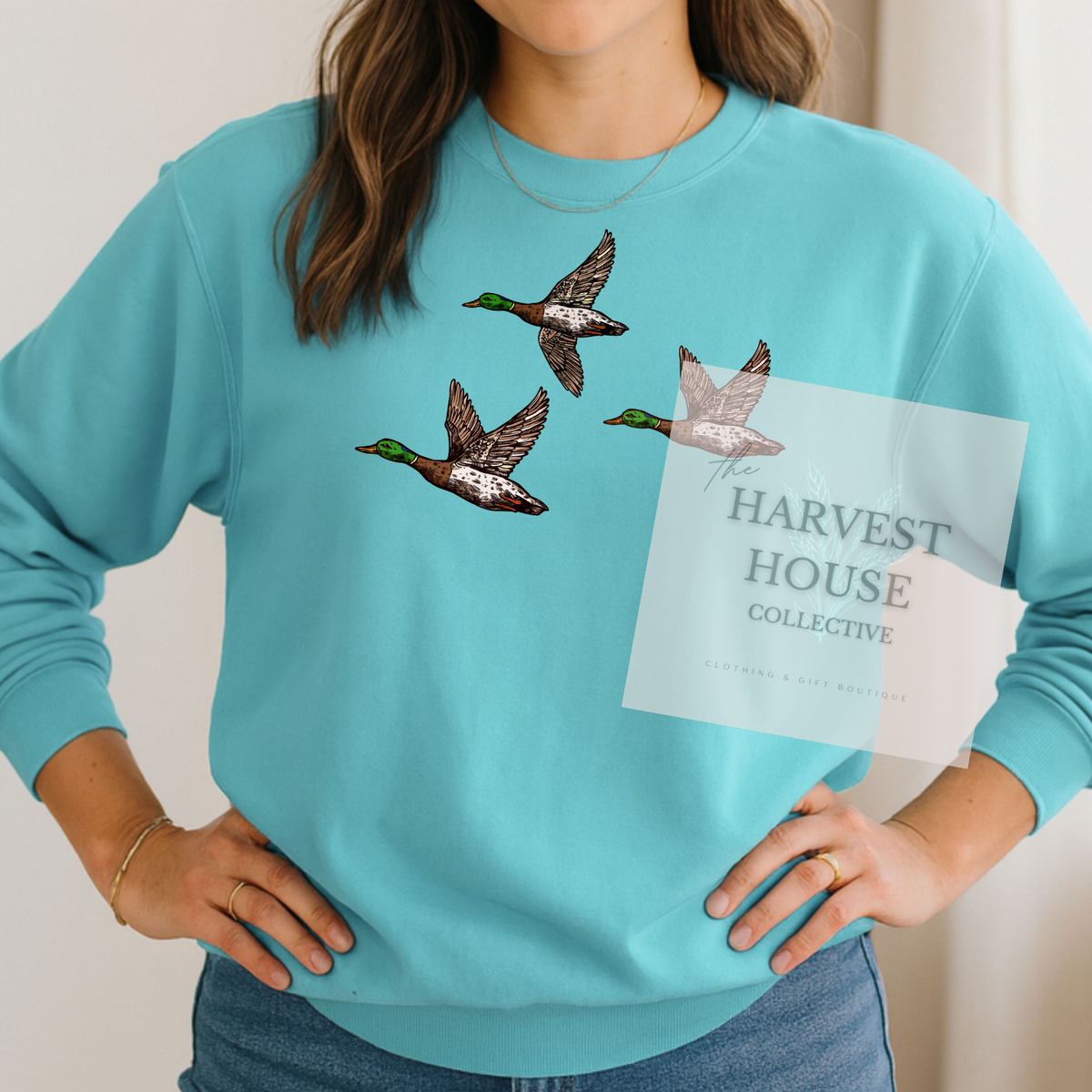 Flying Mallard Crewneck